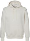 Am image of a Custom Jerzees Premium Eco Blend Ringspun Hooded Sweatshirt in Sweet Cream Heather!
