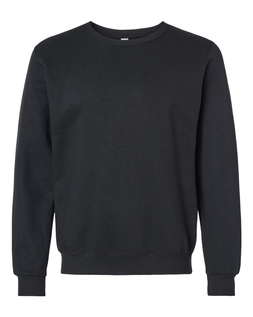 Jerzees Premium Eco Blend Ringspun Crewneck Sweatshirt in Black