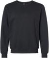 Am image of a Custom Jerzees Premium Eco Blend Ringspun Crewneck Sweatshirt in Black!