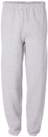 Am image of a Custom JERZEES NuBlend Sweatpants in Ash!