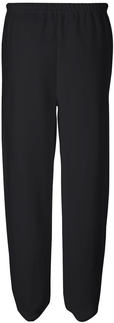 Am image of a Custom JERZEES NuBlend Sweatpants in Black!