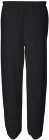 Am image of a Custom JERZEES NuBlend Sweatpants in Black!