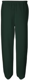 Am image of a Custom JERZEES NuBlend Sweatpants in Forest Green!