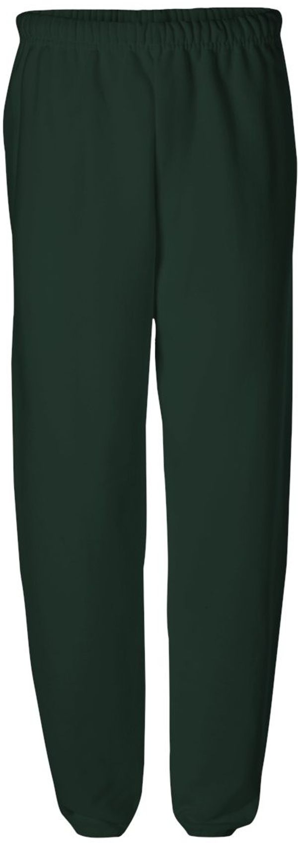 Am image of a Custom JERZEES NuBlend Sweatpants in Forest Green!