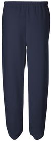 Am image of a Custom JERZEES NuBlend Sweatpants in J. Navy!
