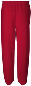 Am image of a Custom JERZEES NuBlend Sweatpants in True Red!