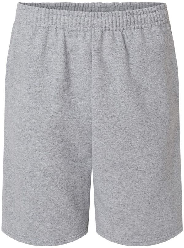 Am image of a Custom JERZEES Nublend® Fleece Shorts in Athletic Heather!