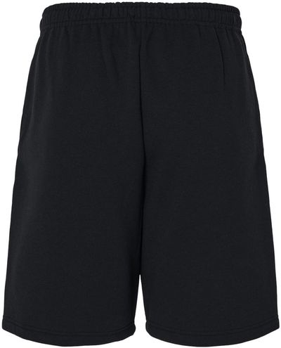 Am image of a Custom JERZEES Nublend® Fleece Shorts in Black!