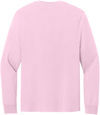 An image of a Custom Jerzees Classics Unisex Cotton Long Sleeve T shirt in Classic Pink!