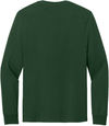 An image of a Custom Jerzees Classics Unisex Cotton Long Sleeve T shirt in Forest Green!