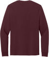 An image of a Custom Jerzees Classics Unisex Cotton Long Sleeve T shirt in Maroon!