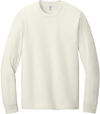 An image of a Custom Jerzees Classics Unisex Cotton Long Sleeve T shirt in Sweet Cream Heather!