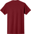 An image of a Custom JERZEES DriPower 50 50 T Shirt in Cardinal!