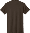 An image of a Custom JERZEES DriPower 50 50 T Shirt in Chocolate!