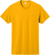 An image of a Custom JERZEES DriPower 50 50 T Shirt in Gold!