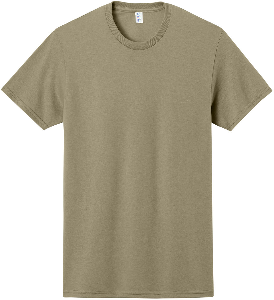 JERZEES DriPower 50 50 T Shirt in Khaki