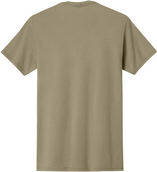 An image of a Custom JERZEES DriPower 50 50 T Shirt in Khaki!
