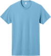 An image of a Custom JERZEES DriPower 50 50 T Shirt in Light Blue!