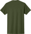 An image of a Custom JERZEES DriPower 50 50 T Shirt in Military Green!