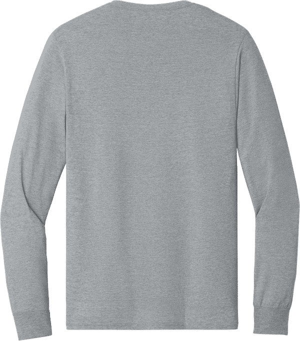 An image of a Custom Jerzees DriPower Long Sleeve Fifty Fifty TShirt in Athletic Heather!