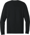 An image of a Custom Jerzees DriPower Long Sleeve Fifty Fifty TShirt in Black!