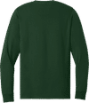 An image of a Custom Jerzees DriPower Long Sleeve Fifty Fifty TShirt in Forest Green!