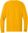 An image of a Custom Jerzees DriPower Long Sleeve Fifty Fifty TShirt in Gold!