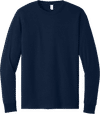 An image of a Custom Jerzees DriPower Long Sleeve Fifty Fifty TShirt in J. Navy!
