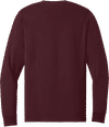 An image of a Custom Jerzees DriPower Long Sleeve Fifty Fifty TShirt in Maroon!