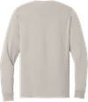An image of a Custom Jerzees DriPower Long Sleeve Fifty Fifty TShirt in Sandstone!