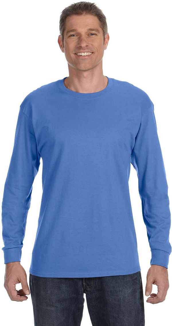 An image of a Custom Jerzees DriPower Long Sleeve Fifty Fifty TShirt!