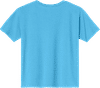 An image of a Custom JERZEES DriPower Youth Fifty Fifty T Shirt in Aquatic Blue!