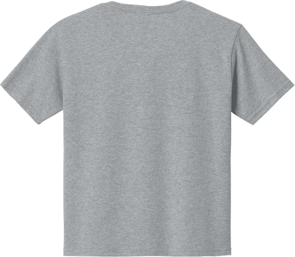 An image of a Custom JERZEES DriPower Youth Fifty Fifty T Shirt in Athletic Heather!