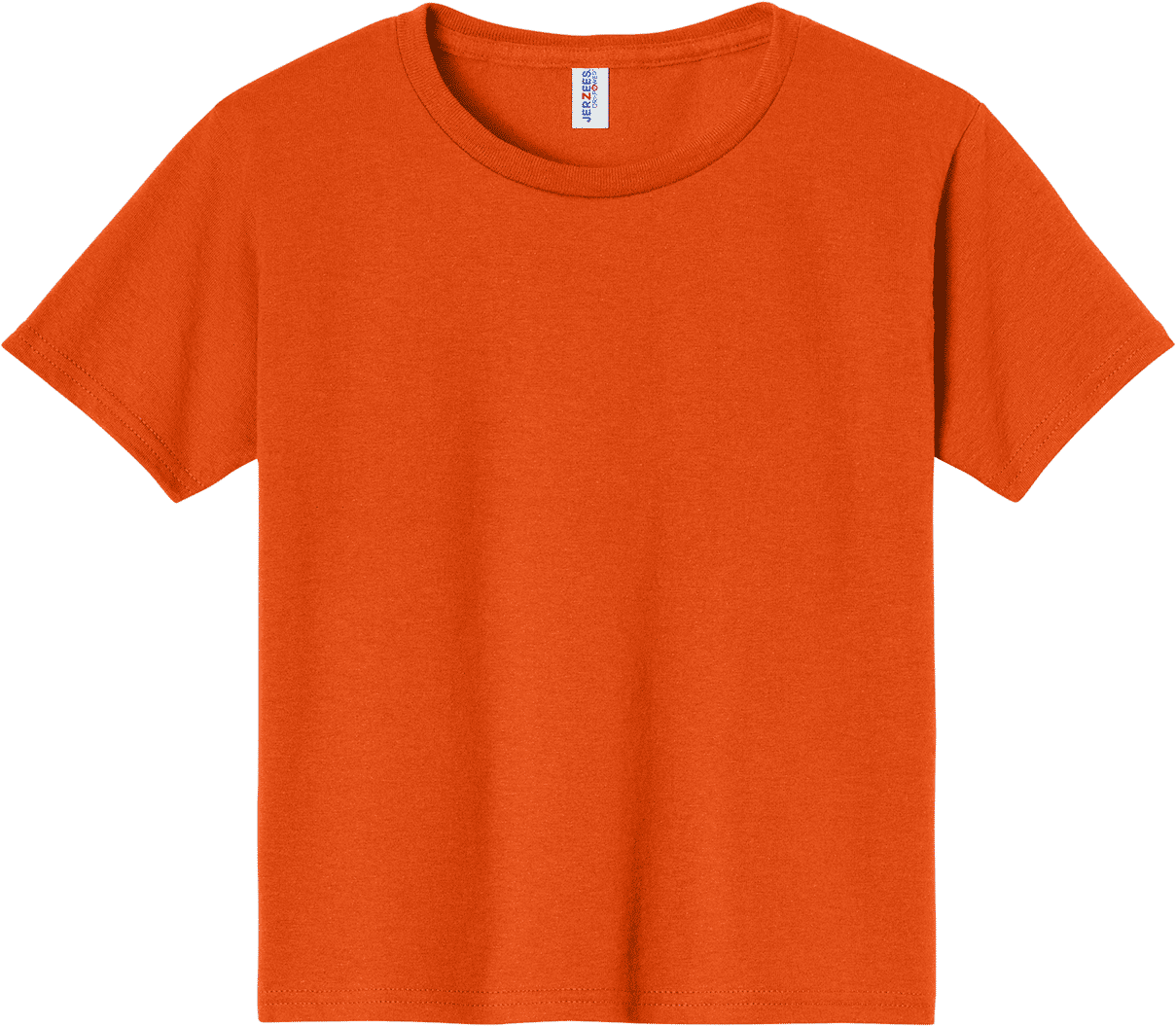JERZEES DriPower Youth Fifty Fifty T Shirt in Burnt Orange