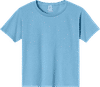 An image of a Custom JERZEES DriPower Youth Fifty Fifty T Shirt in Light Blue!