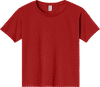 An image of a Custom JERZEES DriPower Youth Fifty Fifty T Shirt in True Red!