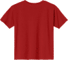 An image of a Custom JERZEES DriPower Youth Fifty Fifty T Shirt in True Red!