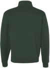 Am image of a Custom Jerzees Nublend Cadet Collar Quarter Zip Sweatshirt in Forest Green!