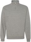 An image of a Custom Jerzees Nublend Cadet Collar Quarter Zip Sweatshirt in Oxford!