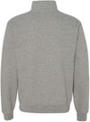 An image of a Custom Jerzees Nublend Cadet Collar Quarter Zip Sweatshirt in Oxford!