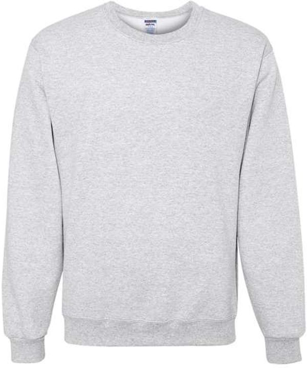 Am image of a Custom JERZEES NuBlend Crewneck Sweatshirt in Ash!