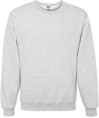 Am image of a Custom JERZEES NuBlend Crewneck Sweatshirt in Ash!