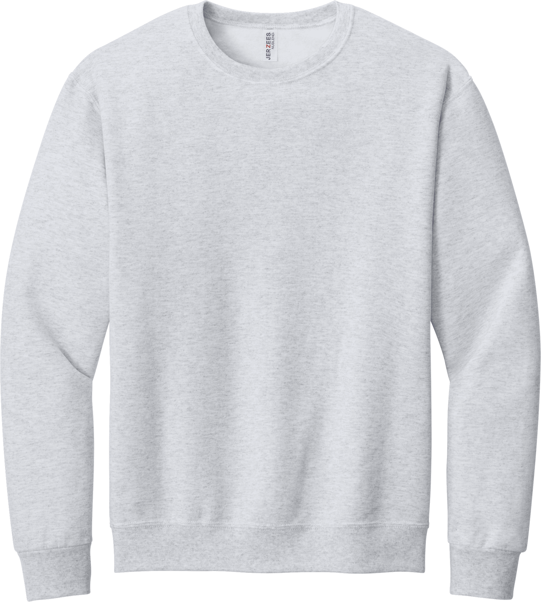 JERZEES NuBlend Crewneck Sweatshirt in Ash