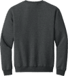 An image of a Custom JERZEES NuBlend Crewneck Sweatshirt in Black Heather!