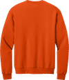 An image of a Custom JERZEES NuBlend Crewneck Sweatshirt in Burnt Orange!