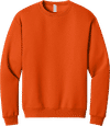 An image of a Custom JERZEES NuBlend Crewneck Sweatshirt in Burnt Orange!
