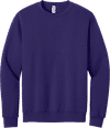An image of a Custom JERZEES NuBlend Crewneck Sweatshirt in Deep Purple!