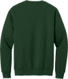An image of a Custom JERZEES NuBlend Crewneck Sweatshirt in Forest Green!