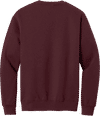 An image of a Custom JERZEES NuBlend Crewneck Sweatshirt in Maroon!