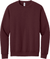 An image of a Custom JERZEES NuBlend Crewneck Sweatshirt in Maroon!